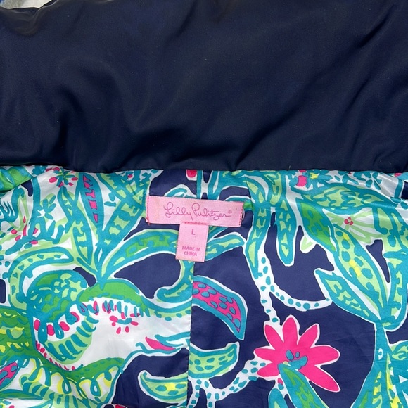 Lilly Pulitzer Syd Quilted Puffer Vest - Picture 5 of 9